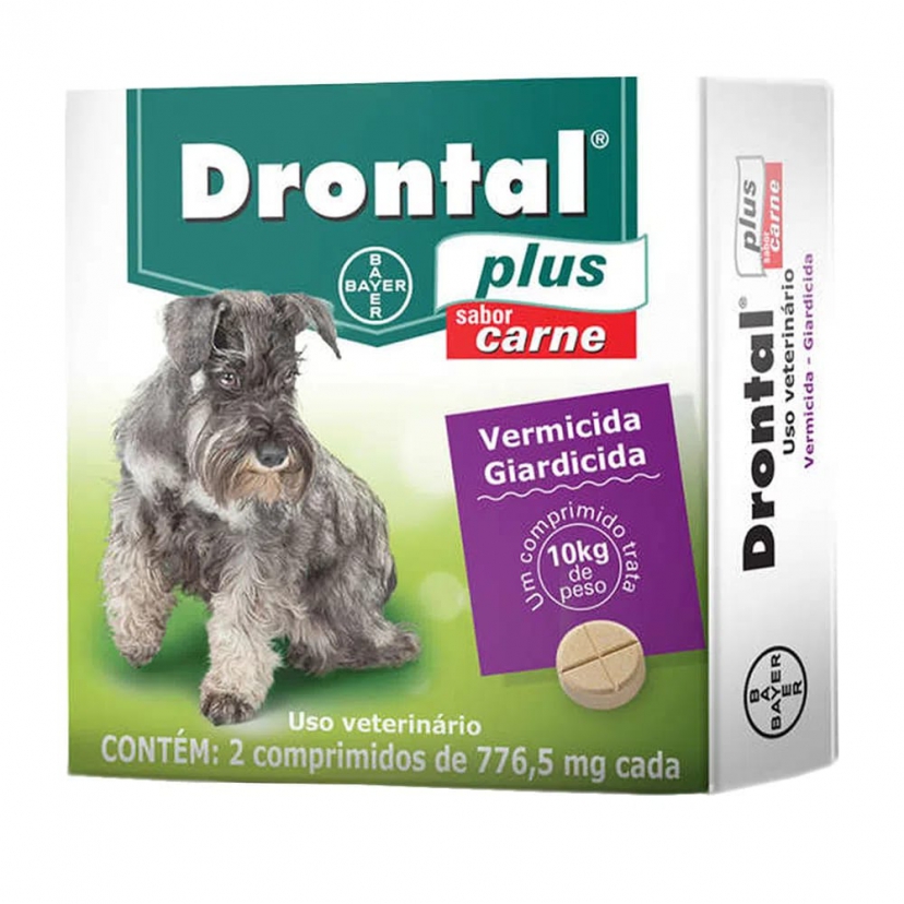 DRONTAL PLUS CARNE 10KG C/2COMP