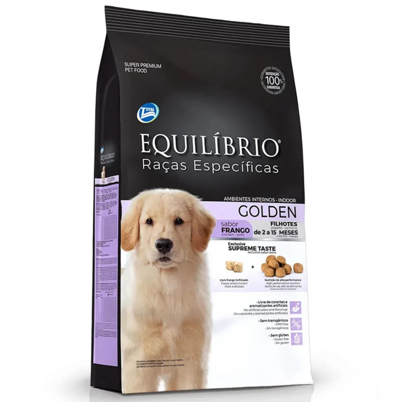 EQUILIBRIO FILHOTE GOLDEN 12KG 