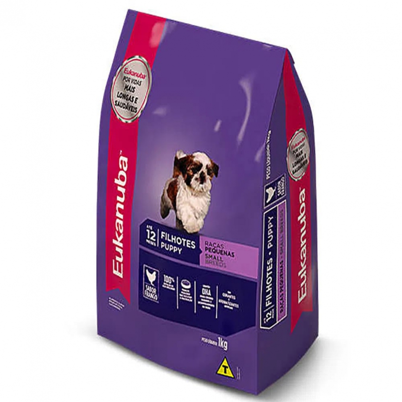 EUKANUBA FILHOTE RACAS PEQUENAS 1KG