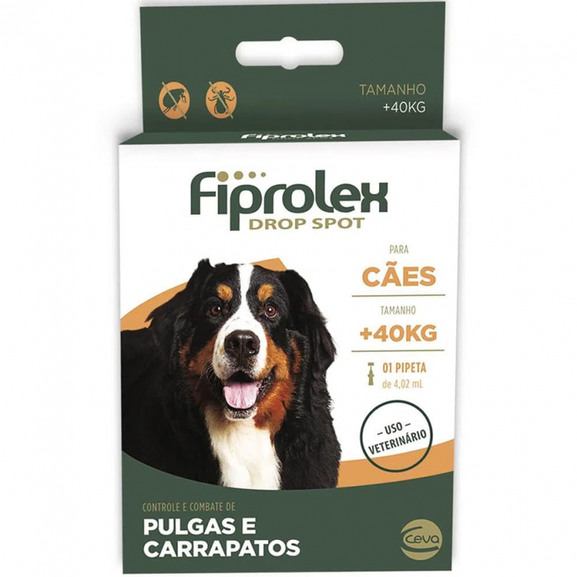 FIPROLEX ACIMA DE 40KG 4,02ML