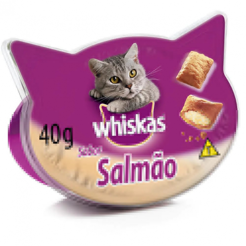 WHISKAS PETISCOS SALMAO 40G