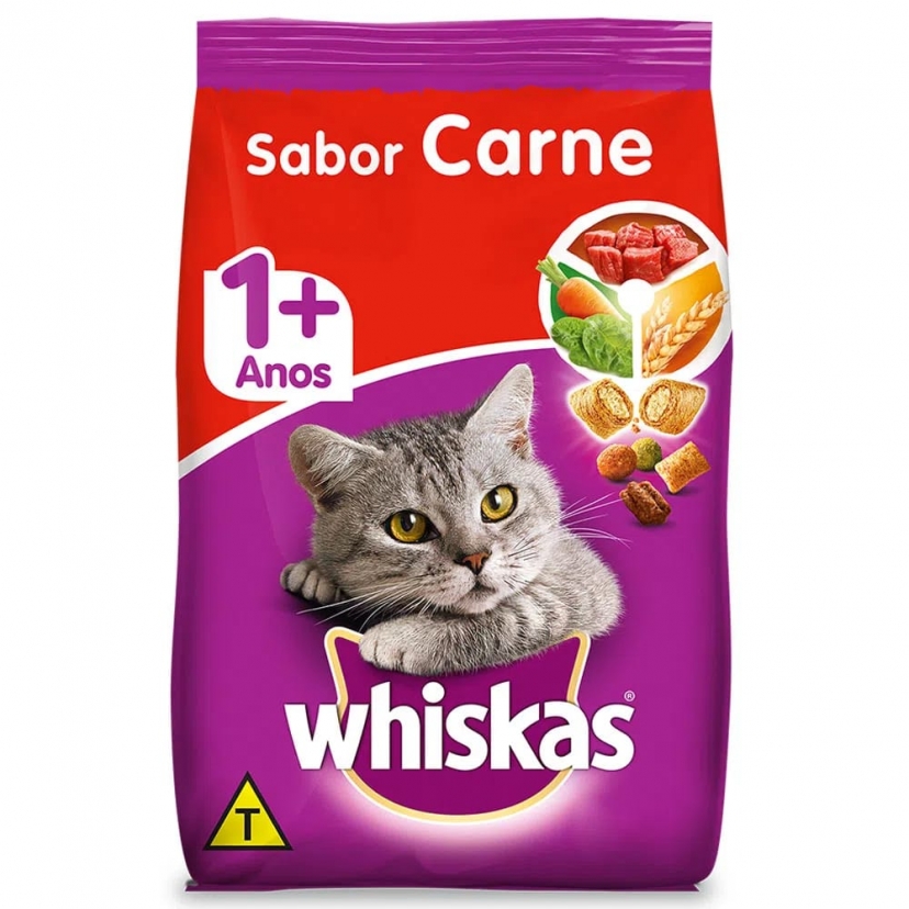 WHISKAS CARNE 10,1KG