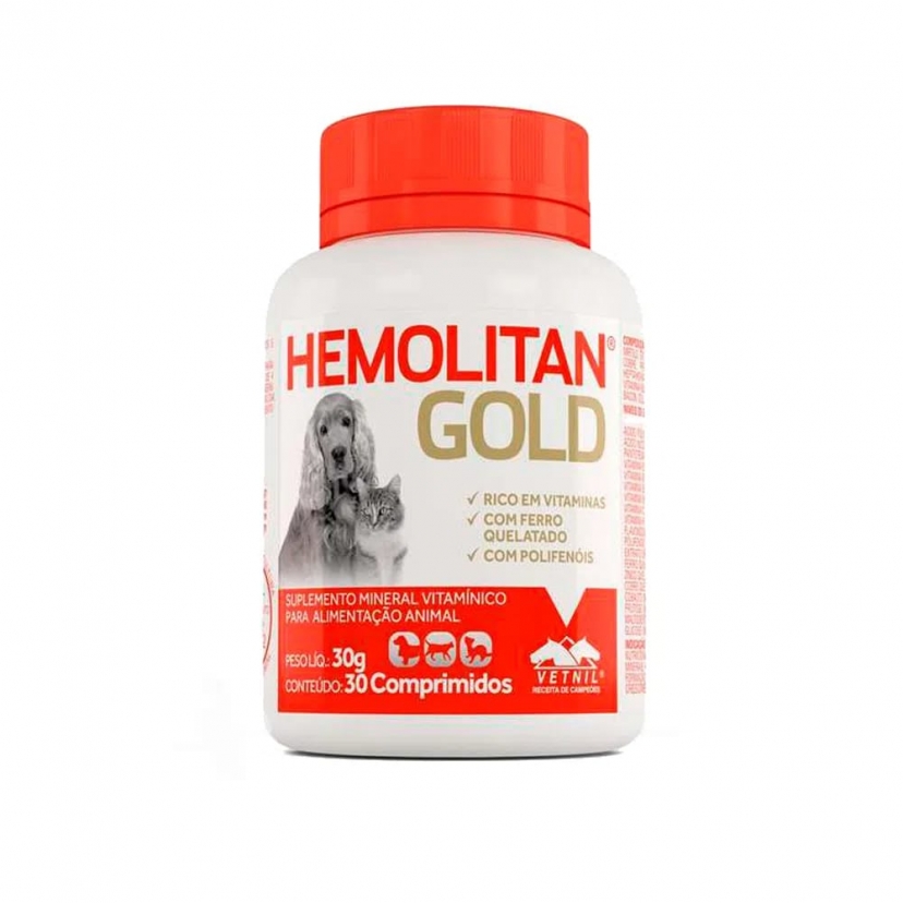 HEMOLITAN GOLD 30COMP