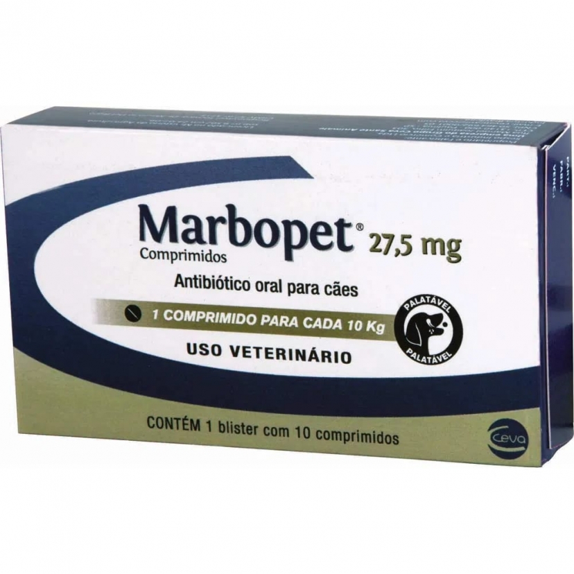 MARBOPET 27,5MG C/10COMP