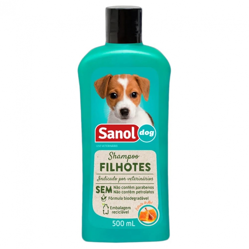 SANOL DOG SHAMPOO FILHOTE 500ML