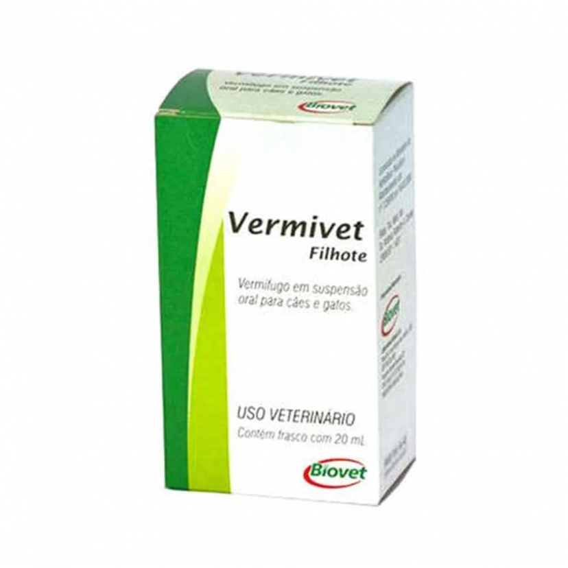 VERMIVET FILHOTE 20ML