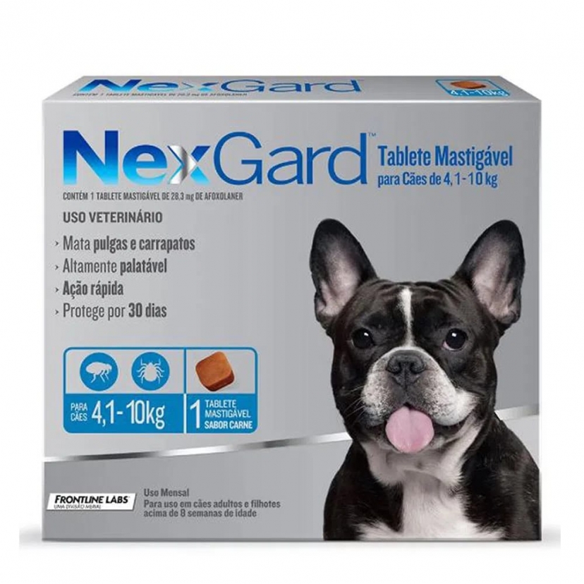 NEXGARD 4,1-10KG 28,3MG