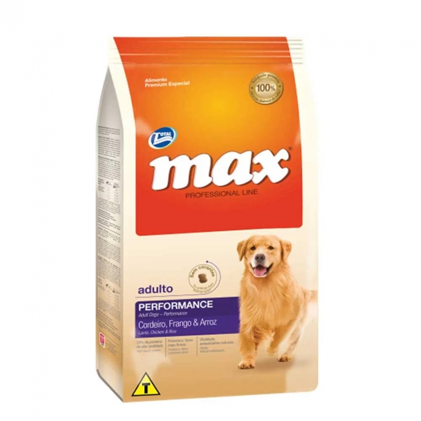 MAX P. LINE ADULTO COR/FRA/ARROZ 2KG