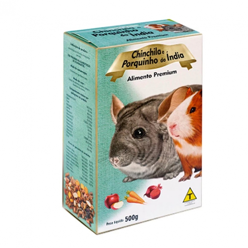 NUTRIPASSAROS CHINCILA/PORQUINHO DA INDIA 500G