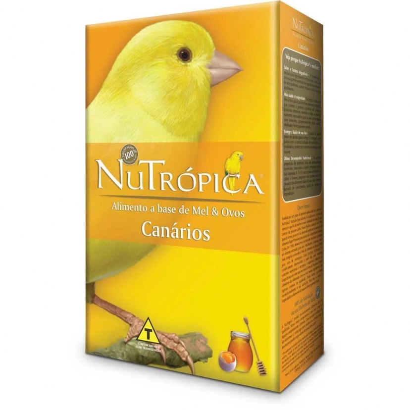 NUTROPICA CANARIO MEL E OVOS 300GR