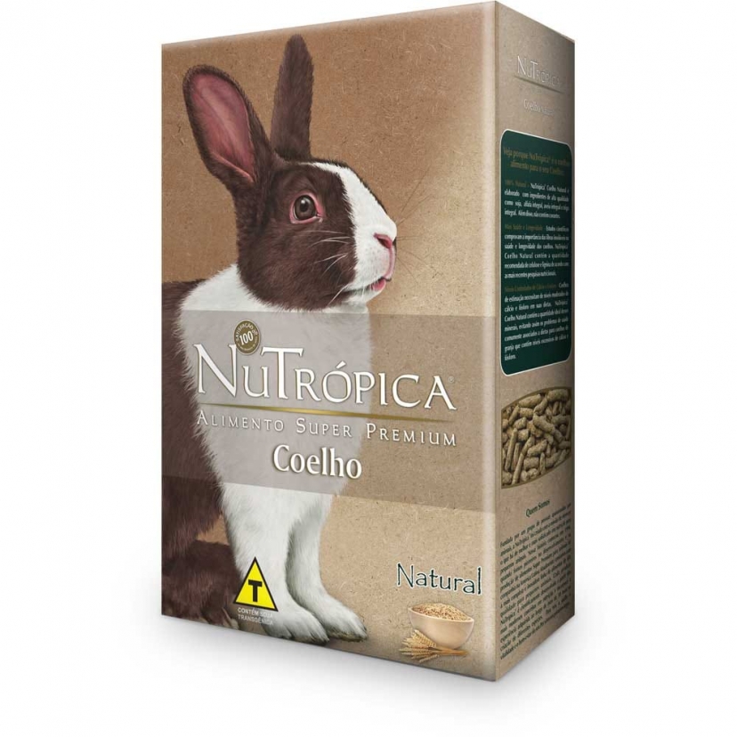 NUTROPICA COELHO NATURAL 1,5KG