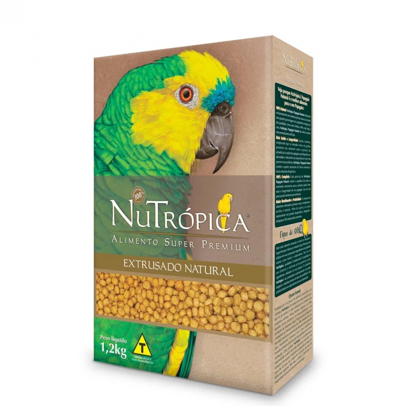 NUTROPICA PAPAGAIO NATURAL 5KG