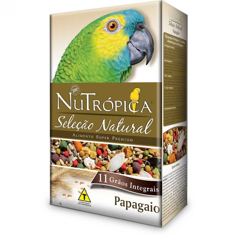 NUTROPICA SELECAO NATURAL PAPAGAIO 300G