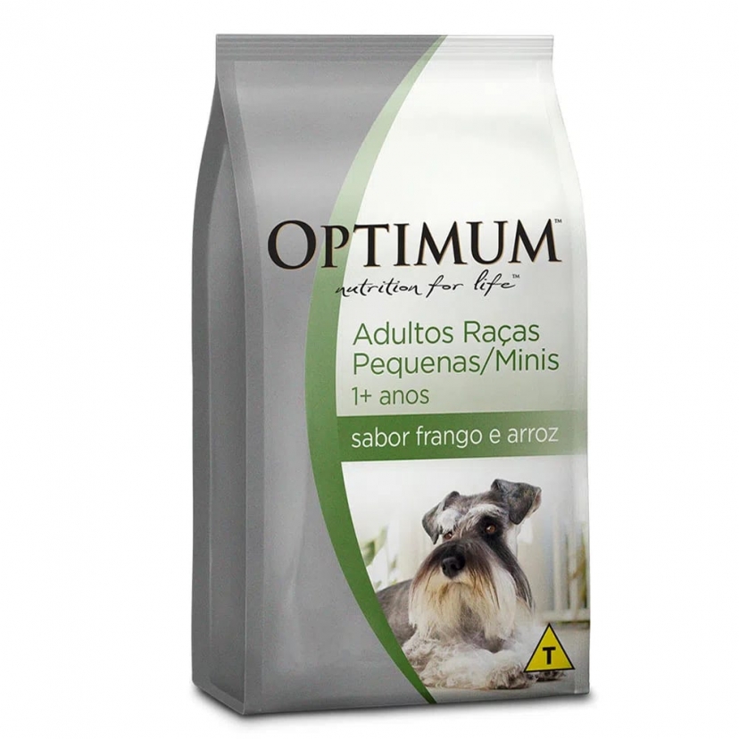 OPTIMUM ADULTO RACAS PEQUENAS 10KG FRANGO E ARROZ 