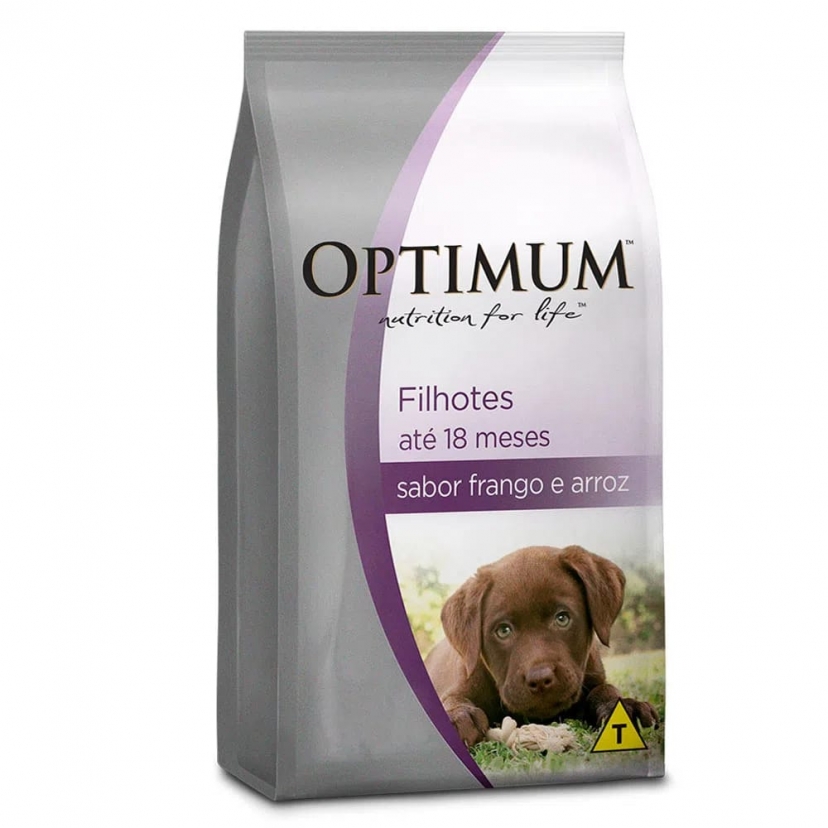 OPTIMUM FILHOTE RACAS PEQUENAS 1KG FRANGO E ARROZ