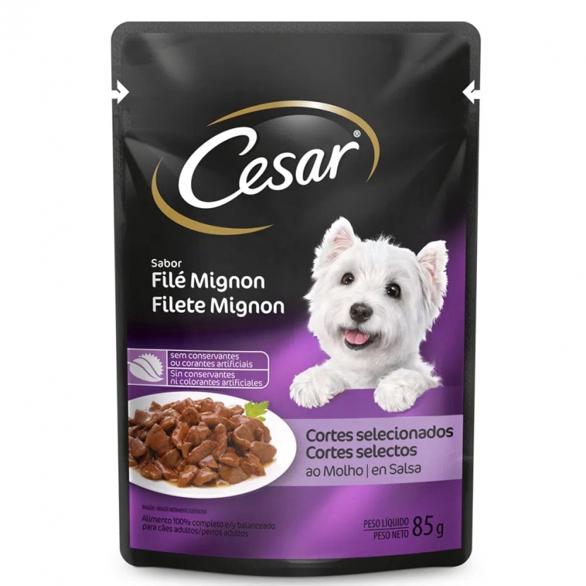 CESAR SACHE 85G ADULTO FILET MIGNON 