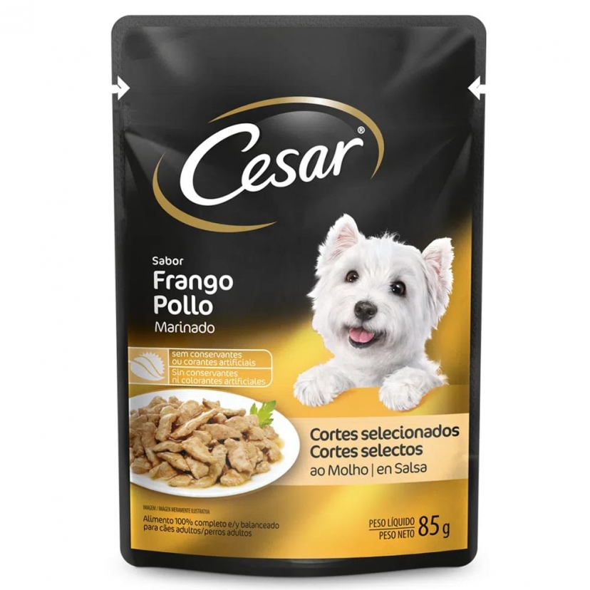 CESAR SACHE 85G ADULTO FRANGO MARINA