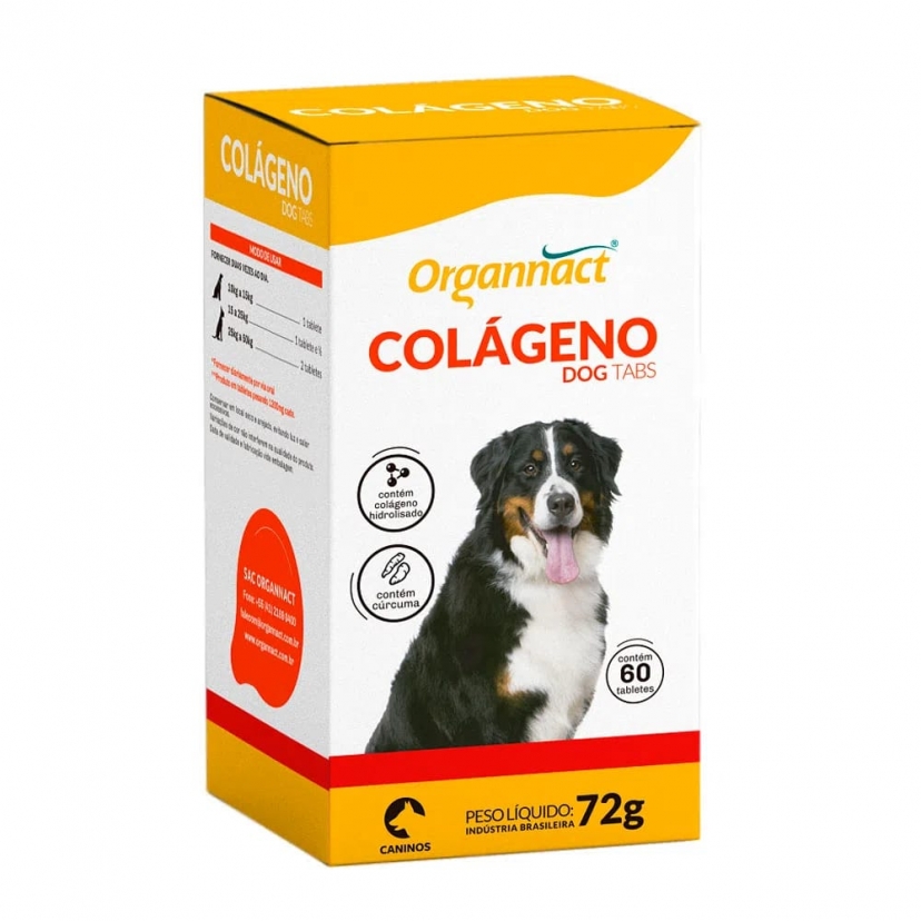 ORGANNACT COLAGENO DOG 60 TABLETES 