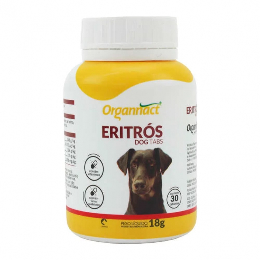 ORGANNACT ERITROS DOG TABS C/30UN