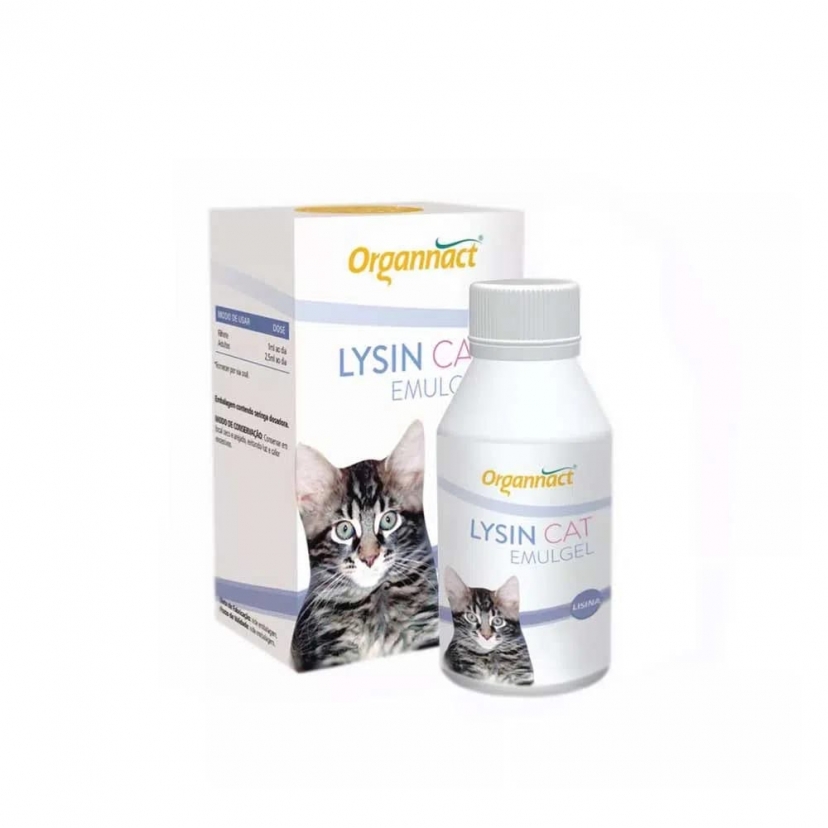 ORGANNACT LYSIN CAT EMULGEL 100ML 