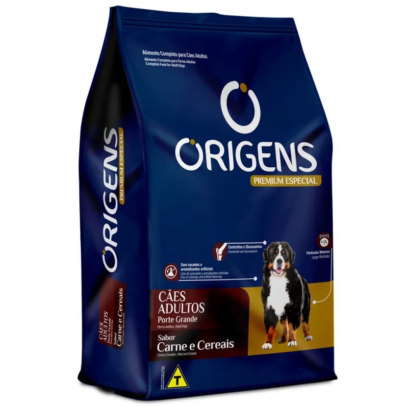 ORIGENS CAO AD GRAND CAR/CER 15KG 