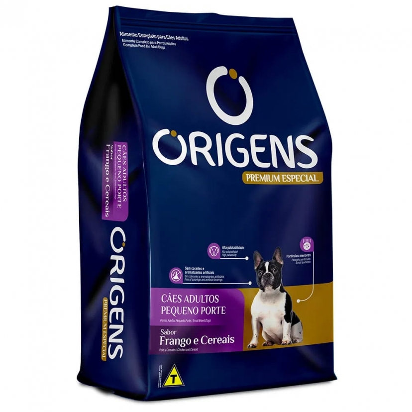 ORIGENS CAO PEQP FRAN/CER 3KG 