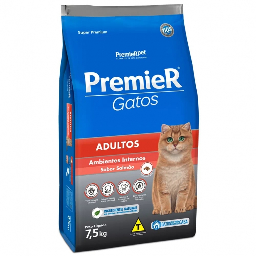 PREMIER GT ADULTO SALMAO 7,5KG