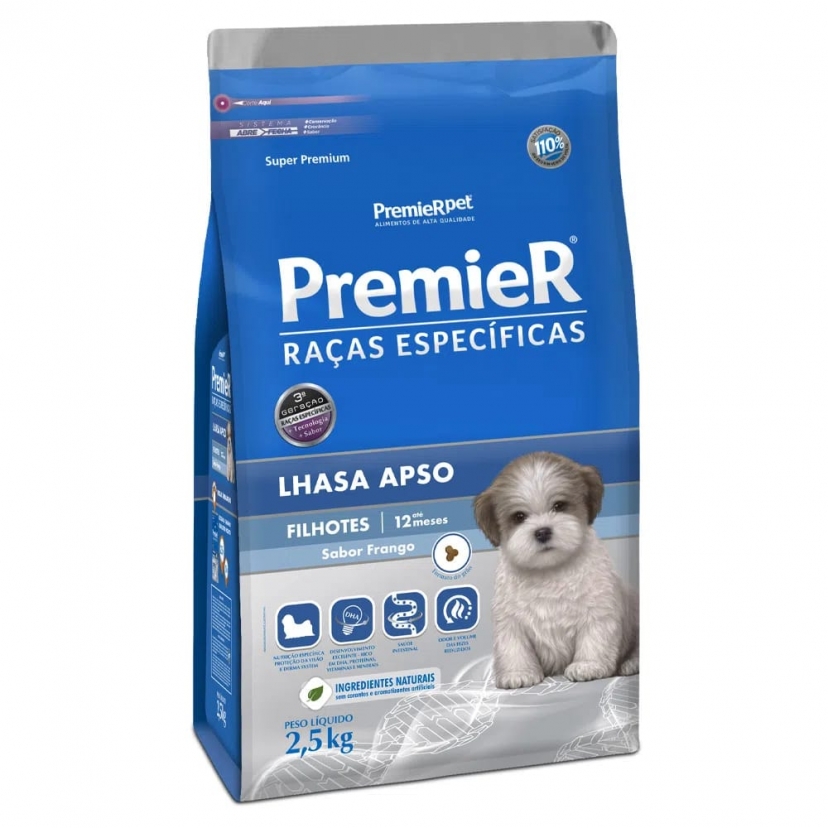 PREMIER LHASA APSO FILHOTE 2,5KG