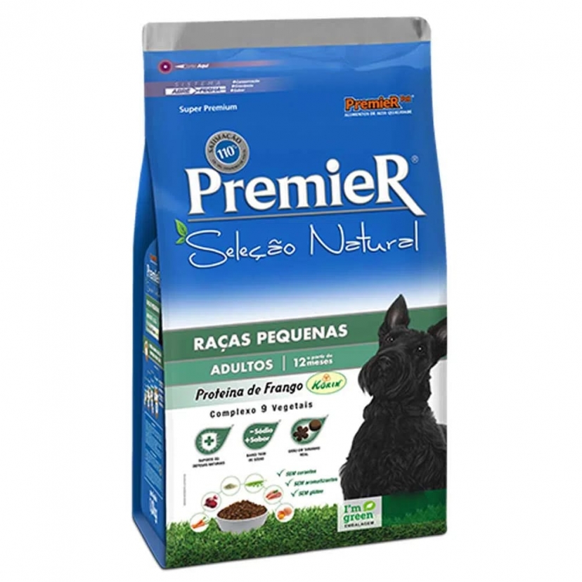 PREMIER SELECAO NATURAL ADULTO RP 10,1KG