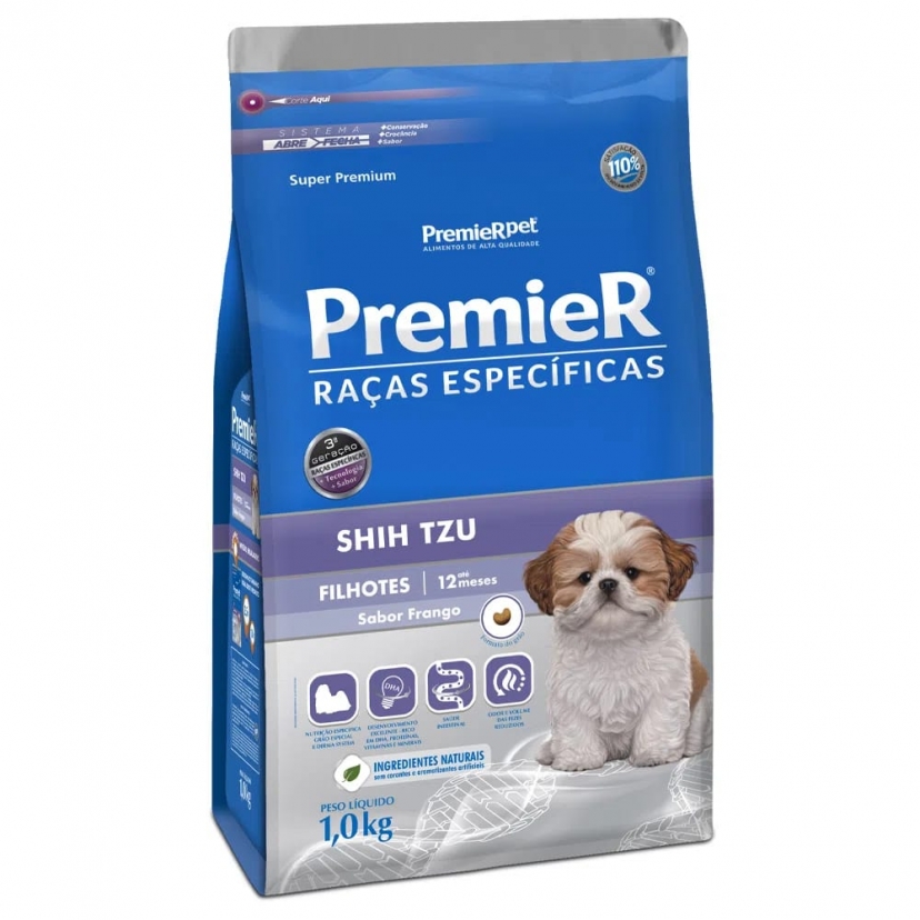 PREMIER SHIH TZU FILHOTE 1KG