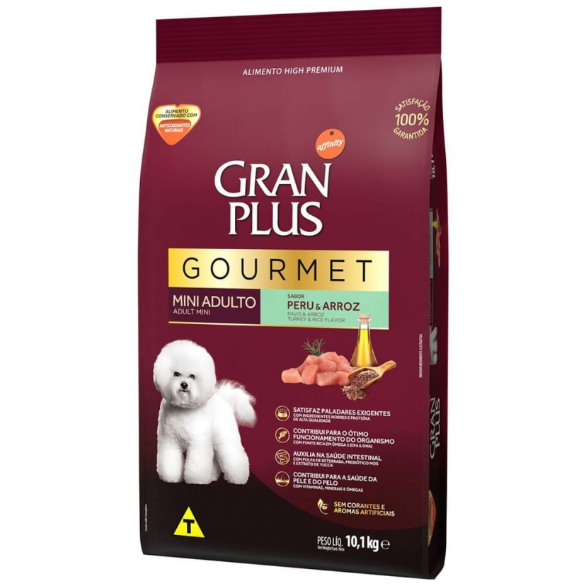 GRANPLUS GOURMET MINI ADULTO 10,1KG PERU 