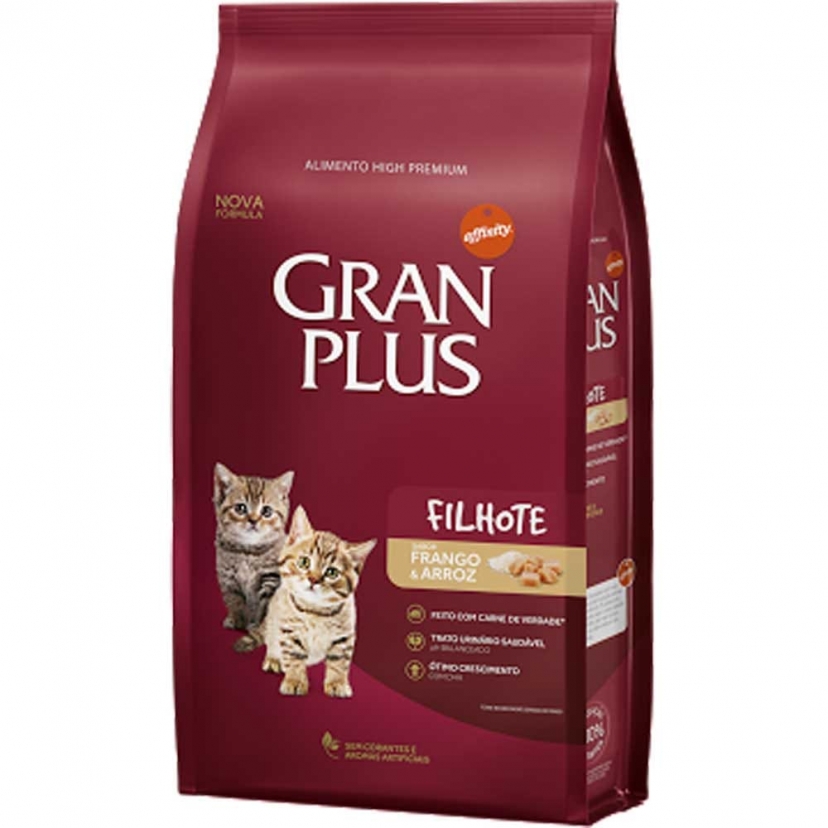 GRANPLUS GT FILHOTE FRANGO/ARROZ 3KG