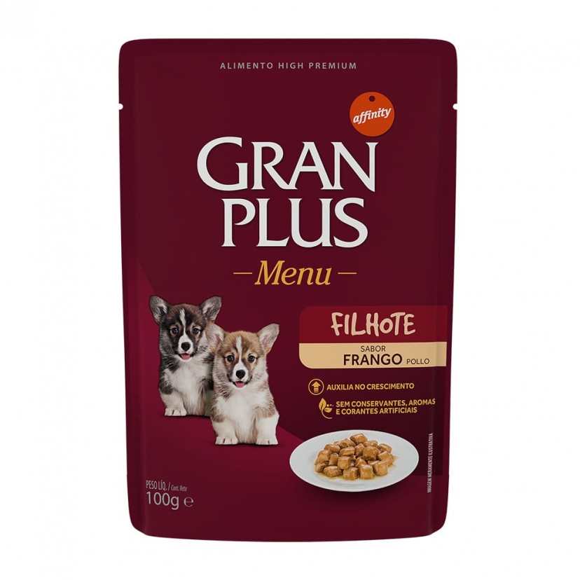 GRANPLUS SACHE 100G FILHOTE FRANGO