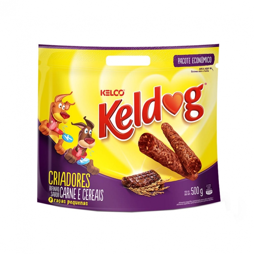 KELDOG BIFINHO CARNE/CEREAIS 500GR