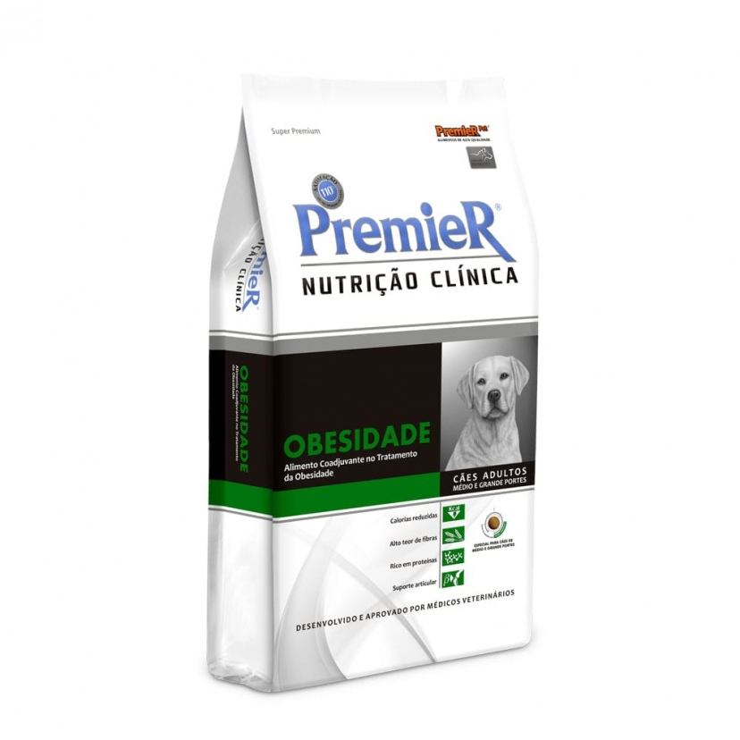 PREMIER VET CAO OBESIDADE MD/GD 10,1KG