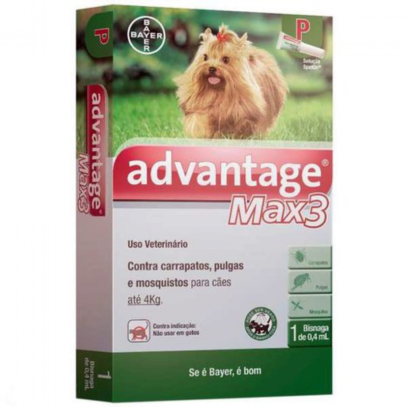 ADVANTAGE MAX 3 ATE 4KG 0,4ML