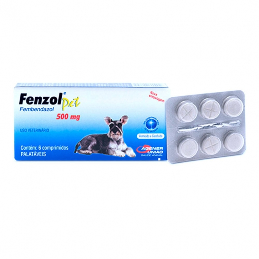 FENZOL PET 500MG C/6COMP