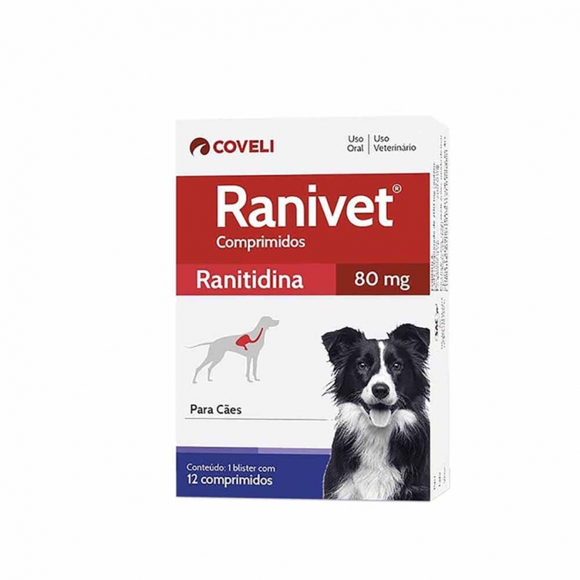 RANIVET 80MG 12 COMPRIMIDOS