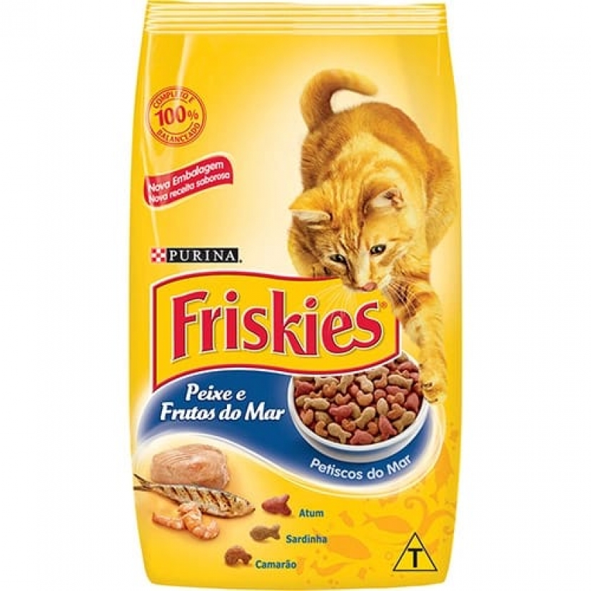 FRISKIES PEIXE/FRUTOS DO MAR 1KG