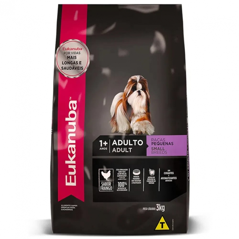 EUKANUBA ADULTO RACAS PEQUENAS 3KG