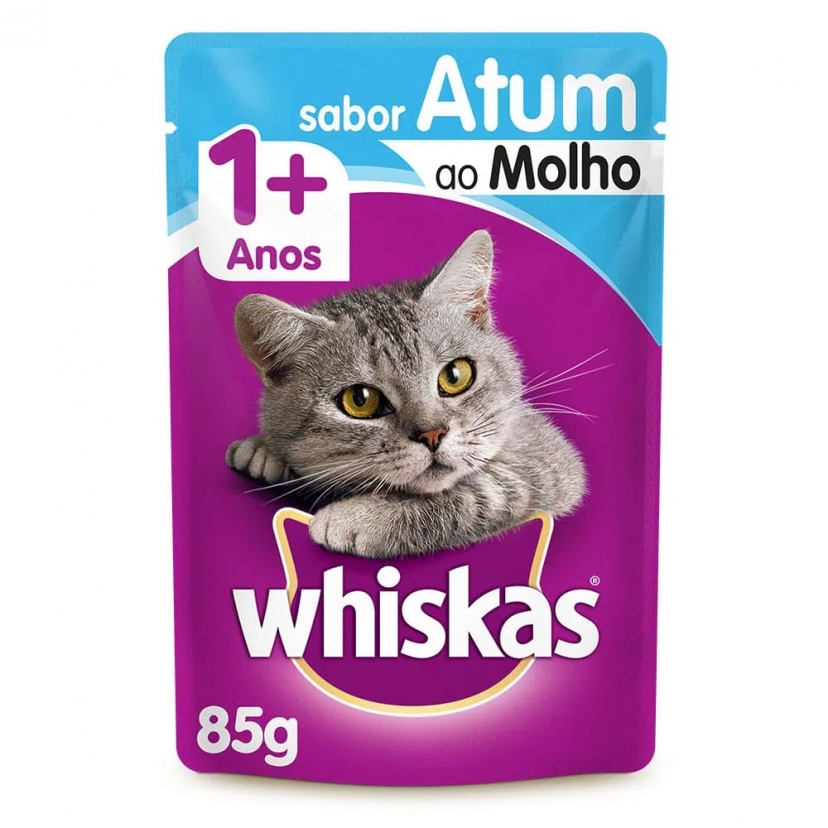 WHISKAS SACHE 85G ATUM