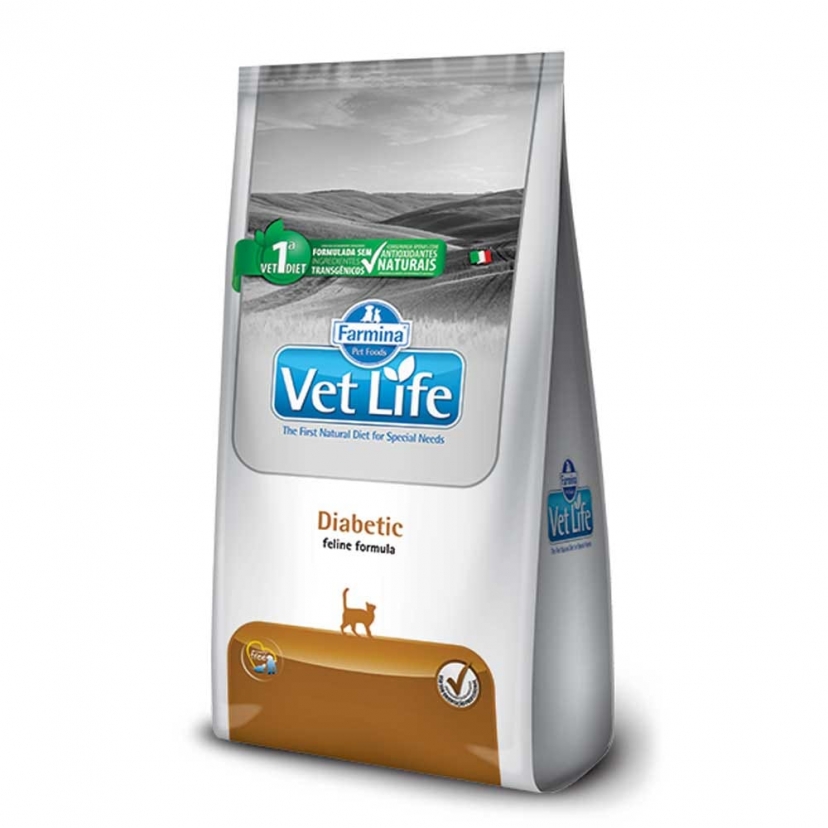 VET LIFE FELINE DIET DIABETIC 2KG 