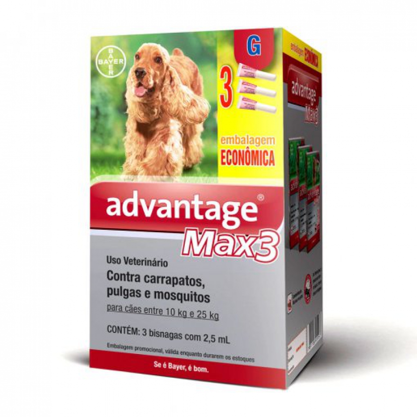 ADVANTAGE MAX 3 10 A 25KG 2,5ML