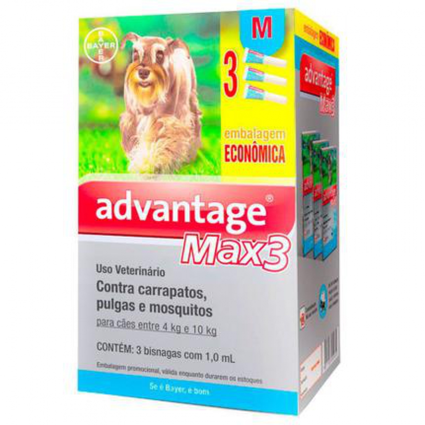 ADVANTAGE MAX 3 4 A 10KG 1,0ML
