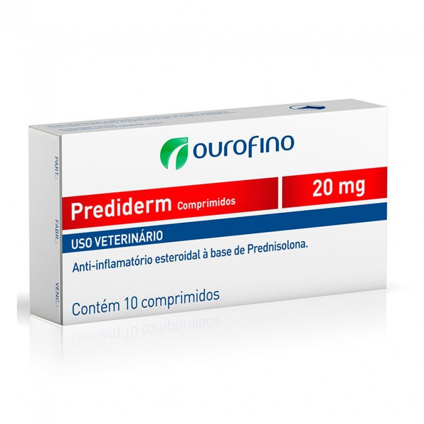 PREDIDERM 20MG BLISTER C/10COMP