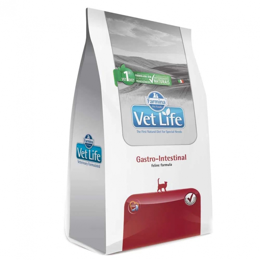 VET LIFE FELINE DIET GASTRO INTESTINAL 2KG 