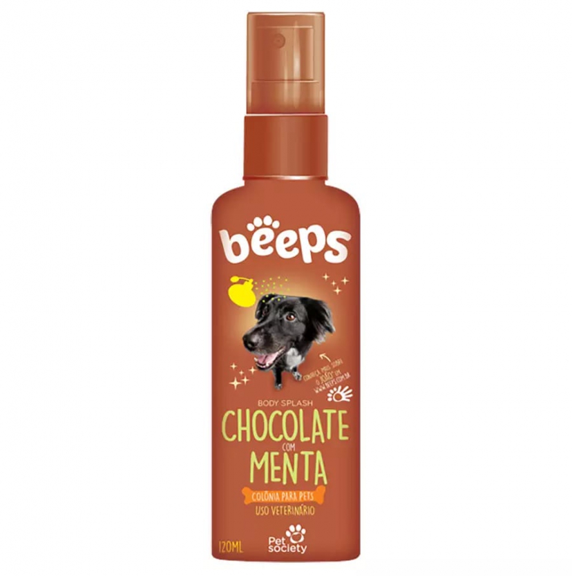 BEEPS BODY SPLASH CHOCOLATE C/MENTA 120ML