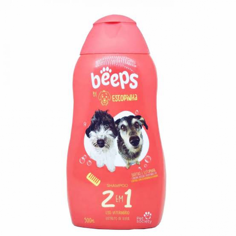 BEEPS SHAMPOO ESTOPINHA 2 EM 1 500ML