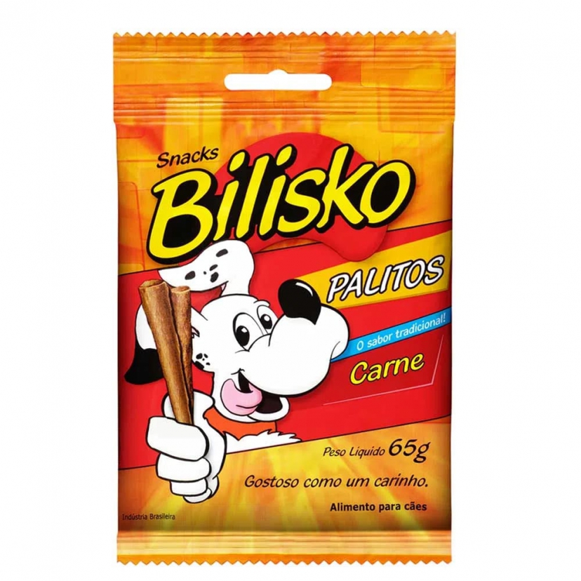 BILISKO CAO PALITO CARNE 65GR