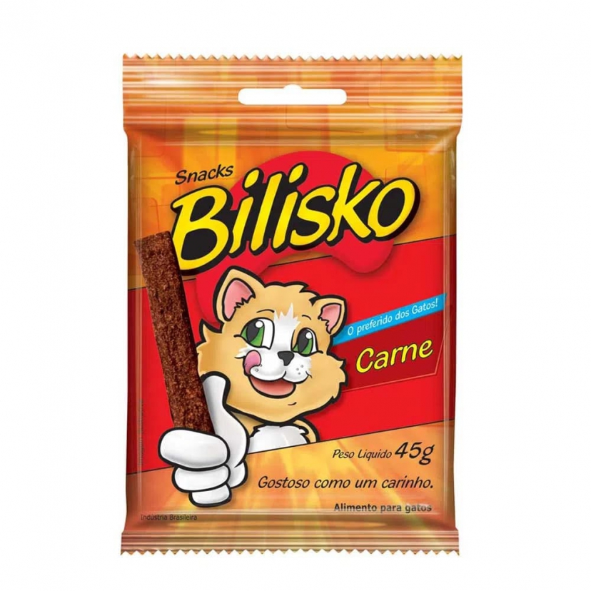 BILISKO GATO BIFINHO CARNE 45GR